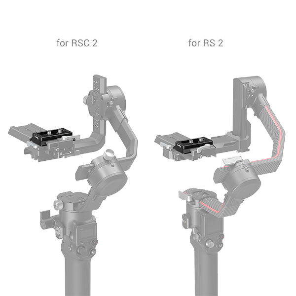 SmallRig Arca Plat for DJI RS 2 and RSC 2 Gimbal 3154