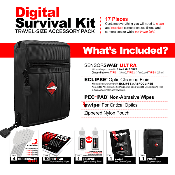 Photographic Solutions Sensor Swab ULTRA Kit 2 Type 17mm Lieferumfang