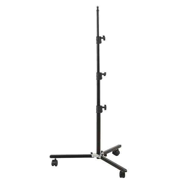 Jinbei DH-140 Ringlichtstativ mit Rollen Frontansicht