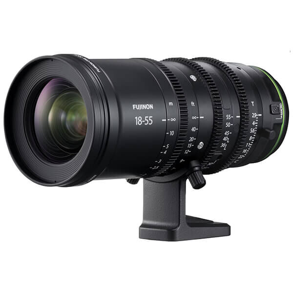Fujinon MKX18-55mm T2.9 cine lens for Fujifilm X