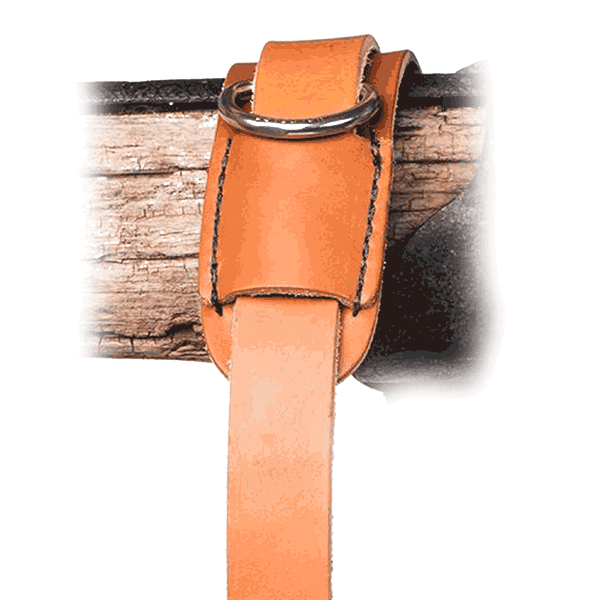 Kameragur Leder Skinny Tan Large