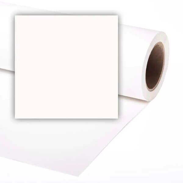 Hintergrundpapier Rolle 1.35 x11m Super White Colorama Hintergrundpapier Rolle 1.35 x11m Super White Colorama