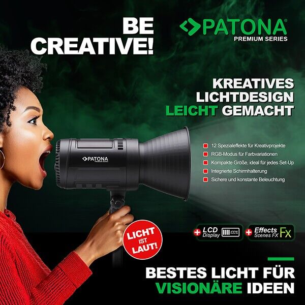 Patona LED 80W RGB Fotolicht Eigenschaften