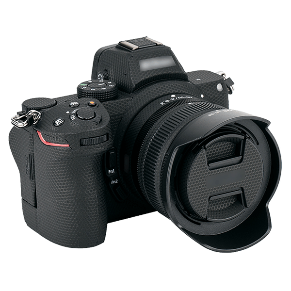 Gegenlichblende wie Nikon HB-98 von JJC passend zum Nikkor Z 24-50 mm f4-63 montiert