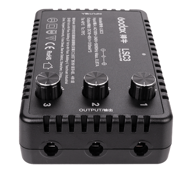 Godox LSC3 Netzteil zu allen LST Lichtzelten