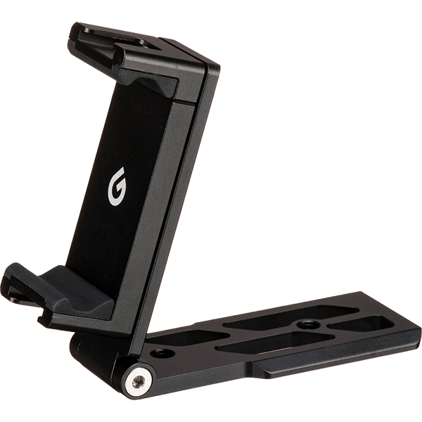 Godox MTH04 zusammenklappbarer Smartphone-Halter aus Metall seitlich