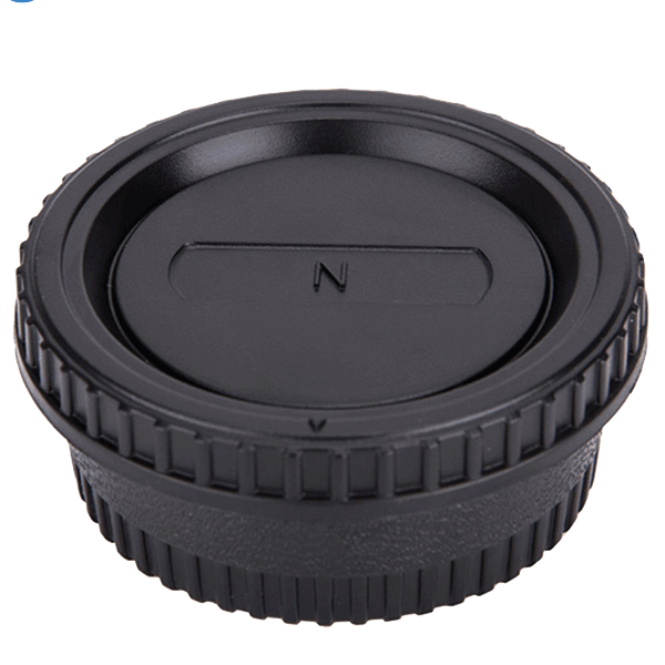 Gehäuse- & Objektivrückdeckel L-R2 für Nikon F