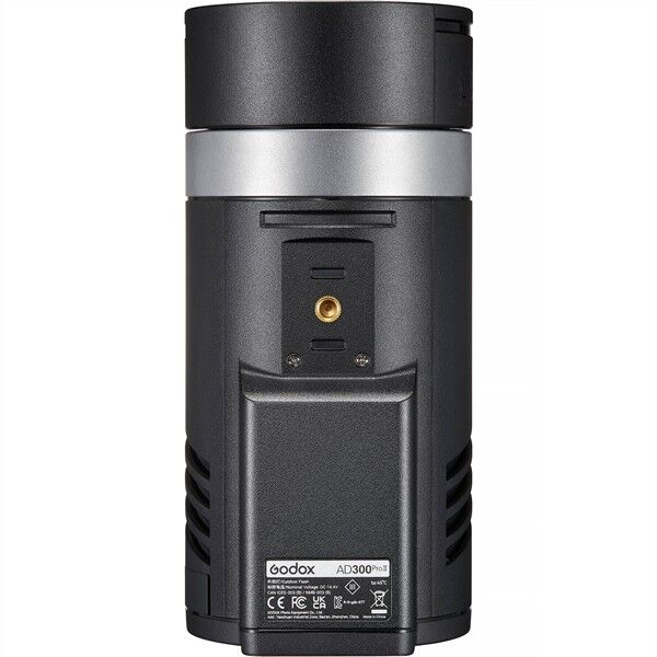 Portabler Godox AD300Pro II Studioblitz unterseite