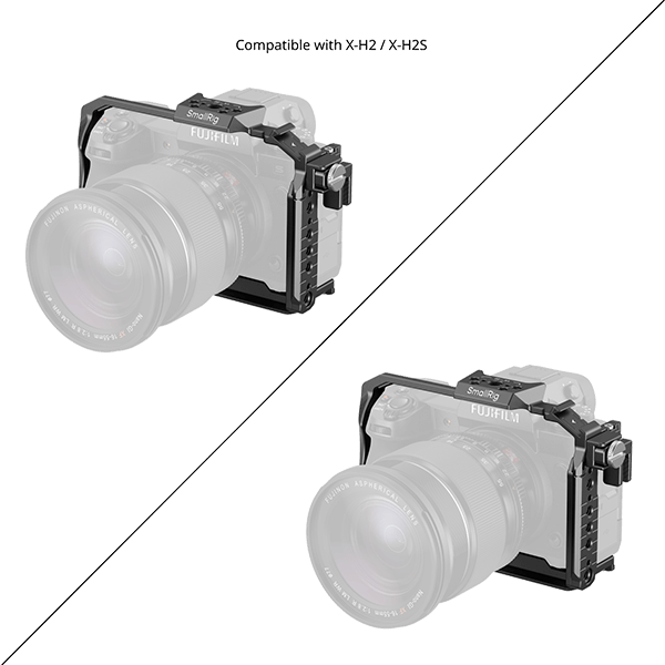 Kamera Cage Smallrig Fujifilm X-H2S oder X-H2 mit beiden Kameras