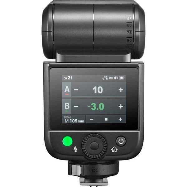 Godox V480 C Touchdisplay Steuerung