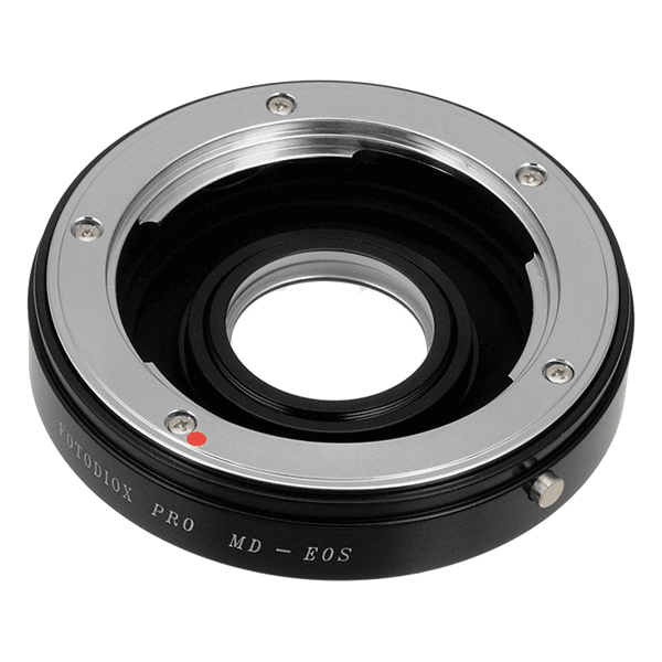 Objektivadapter Minolta MD MC auf Canon EOS EF-Mount von Fotodiox Pro Anschluss