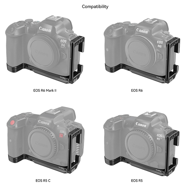 SmallRig L-Winkel zu Canon EOS R6 Mark II R5 R5 C R6 4160 Kompatibilität