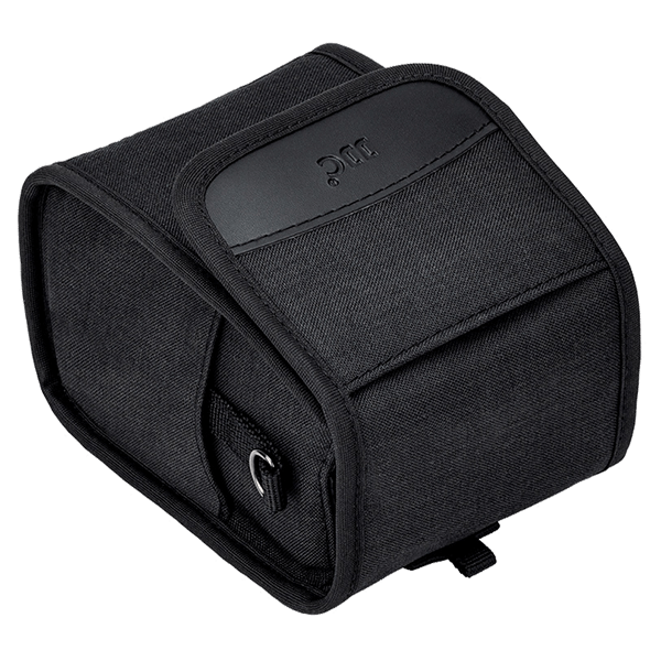Bag for compact camera in black from JJC top view