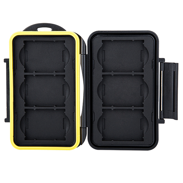 Speicherkartenetui extra sicher MC-XQD6 von JJC