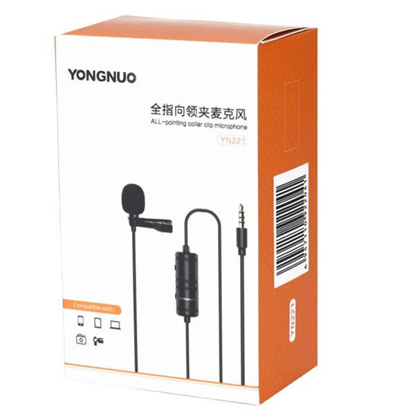Yongnuo YN221 universal Lavalier Mikrofon
