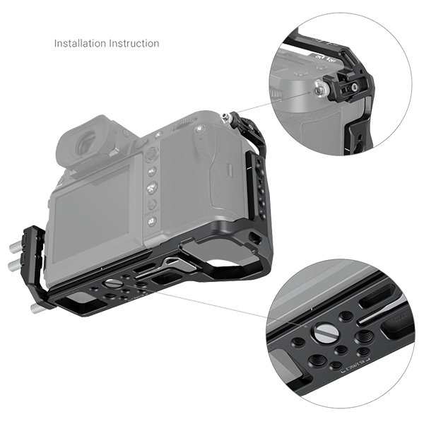 SmallRig Kamera Cage zu Fuji GFX100S und GFX50S II 3715