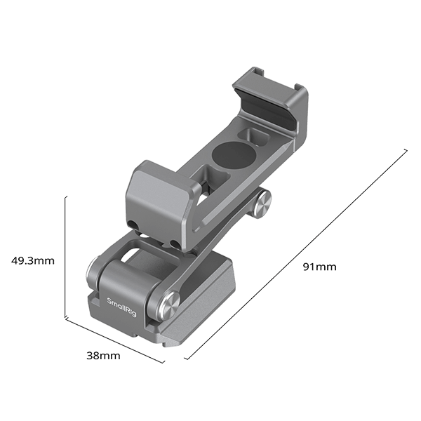 SmallRig Arca Swiss Standard Handyhalterung 5338 Abmessung
