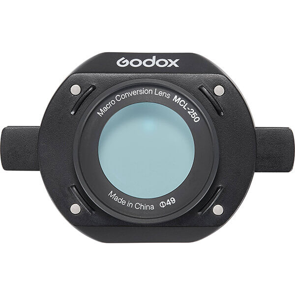 Godox MCL-250 2.5x macro conversion lens front view Godox MCL-250 2.5x macro conversion lens front view