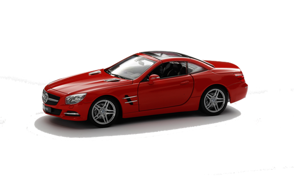 Welly Mercedes-Benz SL500 rot 1:24