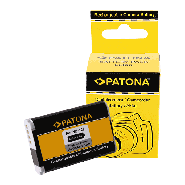 Rechargeable Battery for Canon NB-12L by Patona