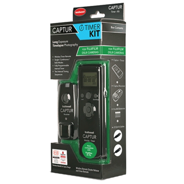 Radio Remote Release Kit Hähnel Captur Timer for Fujifilm Sideview