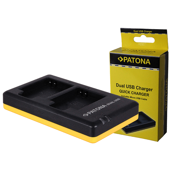 Dual Charger for Canon NB-6L by Patona
