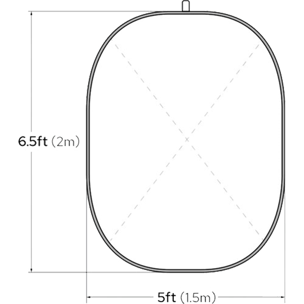 Godox CBA-CS0003 Faltreflektor mit Strasse Abmessungen