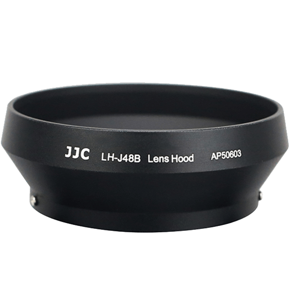 JJC lens hood LH-J48B-Black replaces Olympus LH-48B 
