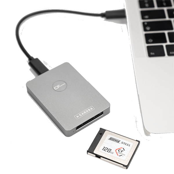 Card reader CFexpress Type B USB 3.1 and UBS-C connector
