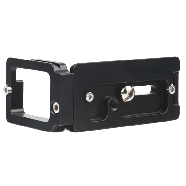 L-Winkel PSL-A6500 zu Sony A6500 Rückseite