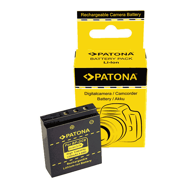 Rechargeable Battery for Leica BP-DC8 by Patona for leica X1, leica X2