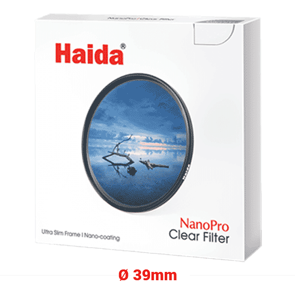 Protective filter multi-coated 39mm Nano Pro MC Clear from Haida