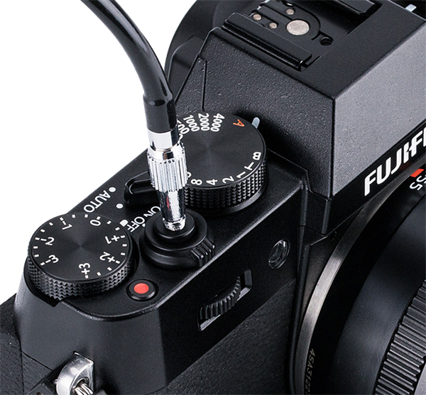 JJC TCR-70BK Threaded Cable Release in black