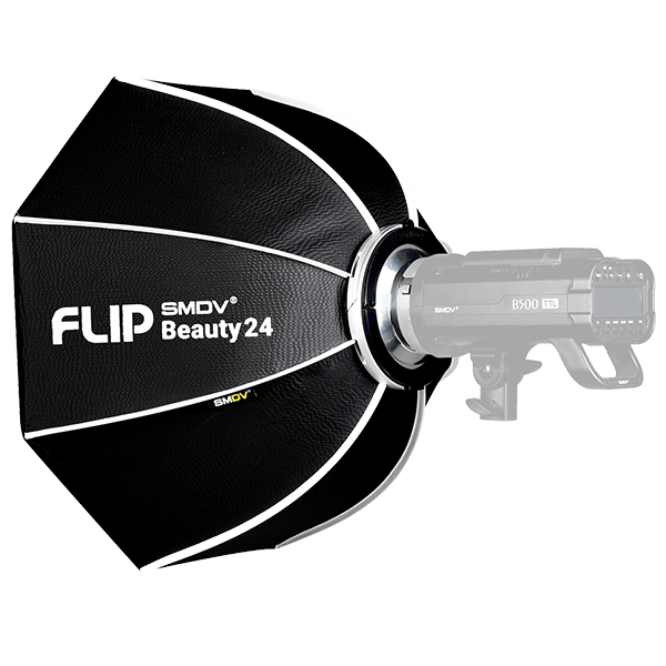Softbox Flip Beauty Dish SMDV with Bowens Mount