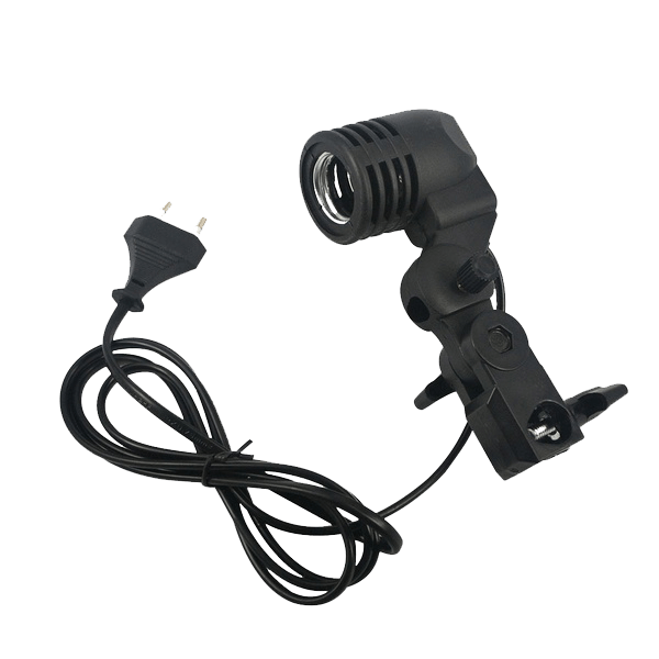 Photography E27 lamp socket
