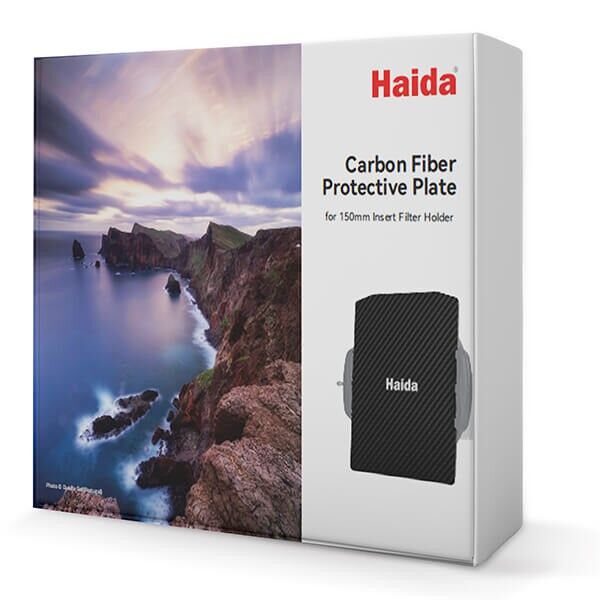 Haida Carbonfaser-Schutzplatte fuer 150 mm Steckfilter Verpackung