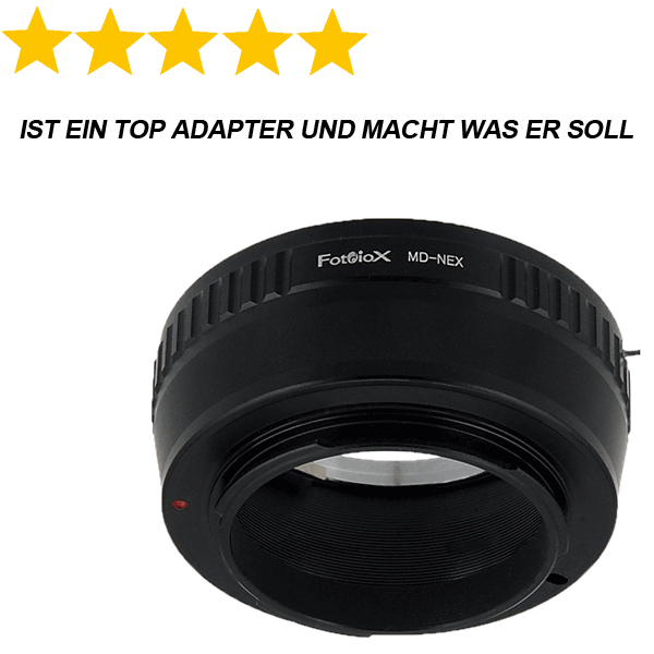 Lense Adapter Minolta MD to Sony E-Mount by Fotodiox Camera Mount