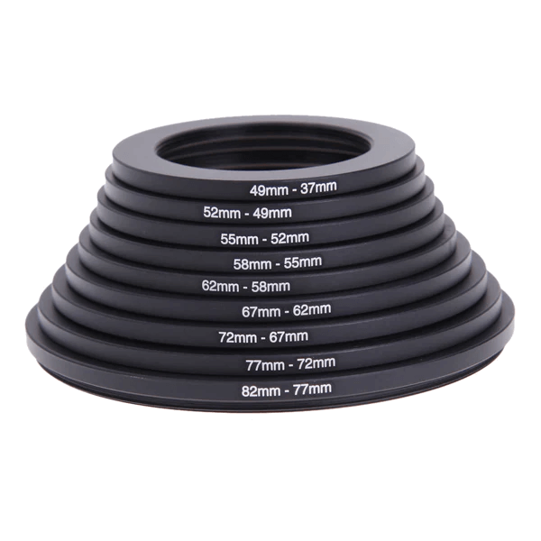 Objektivfilterringadapter All in One Kit