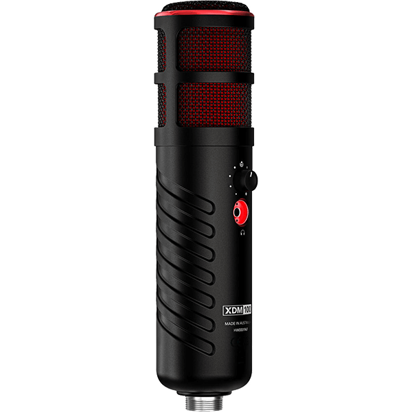 RODE X XDM-100 dynamisches USB-C Mikrofon mit erweitertem DSP seitlich