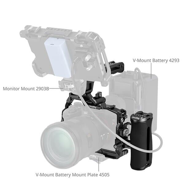SmallRig Camera Cage with Top Handle and Side Handle for Sony Alpha 7R VI SmallRig Camera Cage with Top Handle and Side Handle for Sony Alpha 7R VI