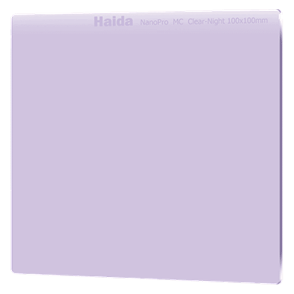 Haida NanoPro MC Optical Glass Clear Night Filter 100x100mm