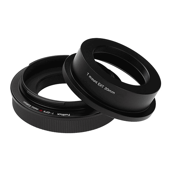 Lens Mount Adapter - T-Mount T and T-2 Screw Mount SLR Lens to Fujifilm G Mount Fotodiox