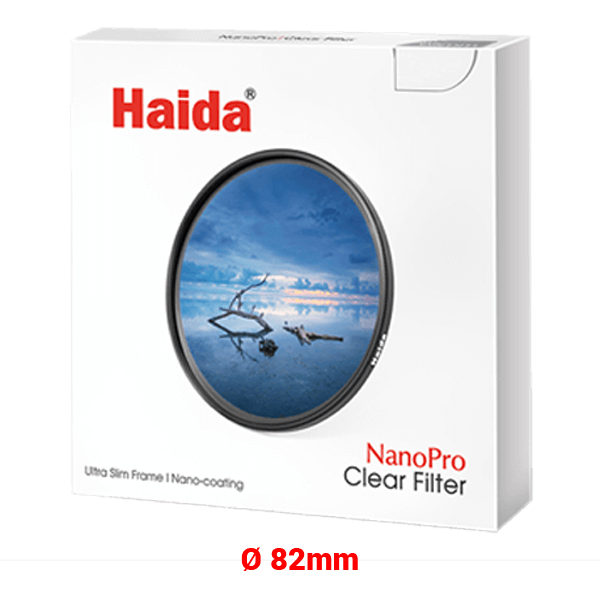 Protective filter multi-coated 82mm Nano Pro MC Clear from Haida