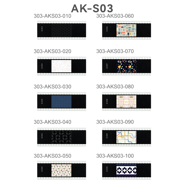 Godox AK-S03 Foliensatz zu AK-R21 Projektionsvorsatz