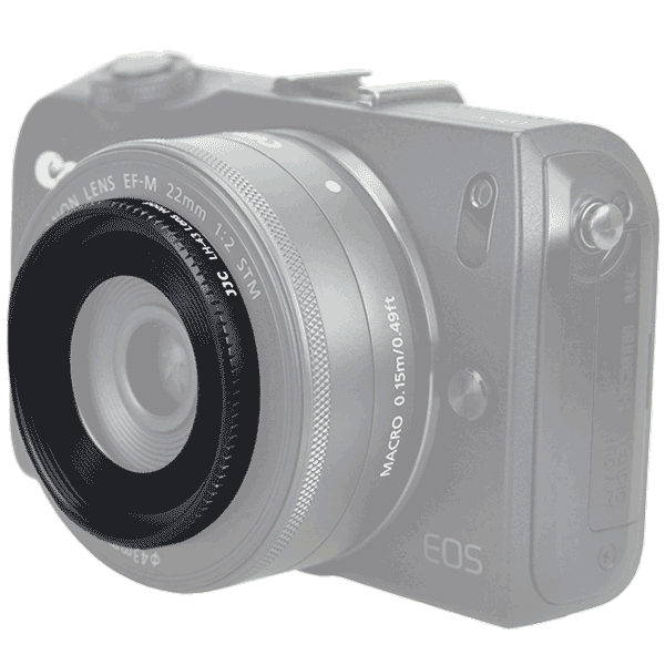 Gegenlichtblende wie Canon EW-43 von JJC LH-43