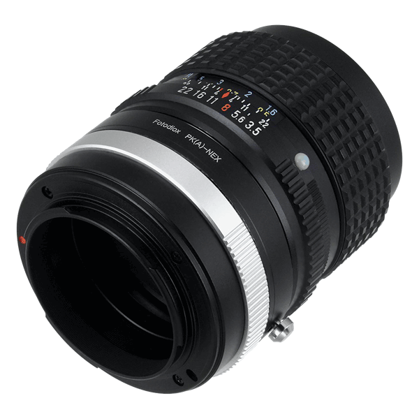 Objektivadapter K AF Mount Objektiv auf Sony E-Mount von Fotodiox