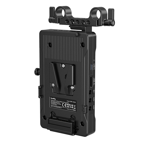 SmallRig V-Mount Adapterplatte mit verstellbarem Arm 3204