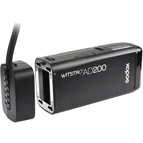 Godox EC200 Blitzkopfverlängerung zu AD200 und AD200Pro Montage