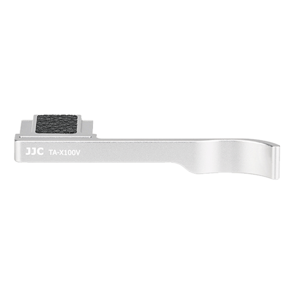 Thumbs Up Grip JJC for Fujifilm X100V X100F and X-E3 in silver