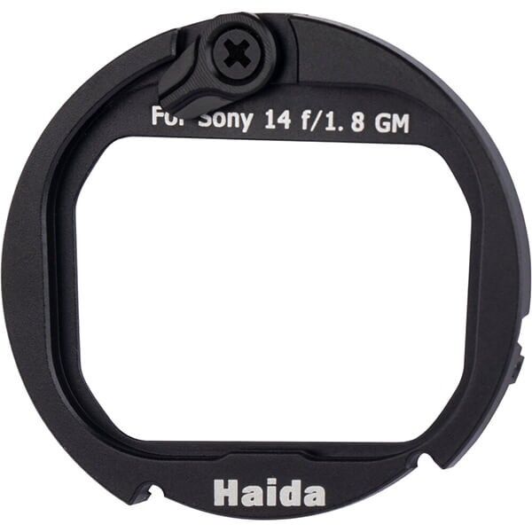 Haida Rücklinsen Halter zu Sony 14mm f 1.8 GM front Haida Rücklinsen Halter zu Sony 14mm f 1.8 GM front